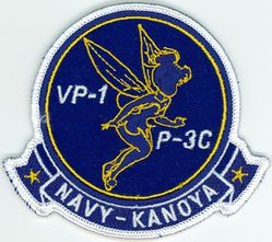Patrol Squadron 1 (VP-1) CAC 3 P-3C Orion
VP-1 "Screaming Eagles"
Established as VB-128 on 15 Feb 1943.
Redesignated VPB-128 on 1 Oct 1944; VP-128 on 15 May 1946; VP-ML-1 on 15 Nov 1946; VP-1 (5th VP-1) on 1
Sep 1948.
Lockheed P-3C UIIIR Orion
