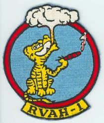 Reconnaissance Attack (Heavy) Squadron 1 (RVAH-1)
Established as Heavy Attack Squadron ONE (VAH-1) “Smokin Tigers” on 1 Nov 1955. Redesignated Reconnaissance Attack (Heavy) Squadron ONE (RVAH-1) on 1 Sep 1964. Disestablished on 29 Jan 1979

Grumman F9F-6 Cougar, 1955-1957
Douglas A3D-1/2 Skywarrior, 1956-1962
Douglas A3J-1 (A-5A) Skywarrior, 1962-1964
Douglas RA-5C Skywarrior, 1964-1979


