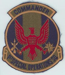 1st Special Operations Squadron Commander
Keywords: subdued
