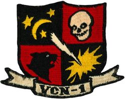 Composite Squadron (Night) 1 (VC(N)-1)
VCN-1   
1948-49
Established on 22 Aug 1944 as Navy Air Training Unit-Pacific (NATUPAC); Night Defense Squadron Pacific on 6 Apr 1946; Composite Squadron, Night 1 (VCN-1) on 1 Aug 1946; Fighter All Weather Training Unit Pacific (FAWTUPAC) in 1948.
Grumman F8F-1 Bearcat 1946 - 1948
Grumman F7F-3 Tigercat 1946 - 1948
Ryan FR-1 Fireball 1946-1949
