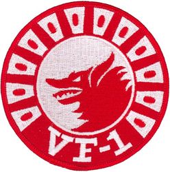 Fighter Squadron 1 (VF-1) (4th)
Established as Fighter Squadron ONE (VF-1) (4th) "Wolf Pack" on 14 Oct 1972. Disestablished on 30 Sep 1993.  

Grumman F-14A Tomcat, 1972-1993

Deployments.
7 Sep 1974-20 May 1975 USS Enterprise (CVN-65) CVW-14, F-14A, WestPac/Indian Ocean
30 Jul 1976-28 Mar 1977 USS Enterprise (CVN-65) CVW-14, F-14A, WestPac/Indian Ocean
4 Apr 1978-30 Oct 1978	USS Enterprise (CVN-65) CVW-14, F-14A, WestPac/Indian Ocean
10 Sep 1980-5 May 1981 USS Ranger (CV-61) CVW-2, F-14A, WestPac/Indian Ocean
7 Apr 1982-18 Oct 1982	USS Ranger (CV-61) CVW-2, F-14A, WestPac/Indian Ocean
13 Jan 1984-1 Aug 1984	USS Kitty Hawk (CV-63) CVW-2, F-14A, Central America/WestPac/Indian Ocean
18 Aug 1986-20 Oct 1986 USS Ranger (CV-61) CVW-2, F-14A, NorPac/WestPac
2 Mar 1987-29 Apr 1987 USS Ranger (CV-61) CVW-2, F-14A, NorPac
14 Jul 1987-30 Dec 1987 USS Ranger (CV-61) CVW-2, F-14A, NorPac/Indian Ocean
24 Feb 1989-24 Aug 1989 USS Ranger (CV-61) CVW-2, F-14A, WestPac/Indian Ocean
8 Dec 1990-8 Jun 1991 USS Ranger (CV-61) CVW-2, F-14A, WestPac/Indian Ocean/Persian Gulf
1 Aug 1992-31 Jan 1993	USS Ranger (CV-61) CVW-2, F-14A, WestPac/Indian Ocean/Arabian Gulf

