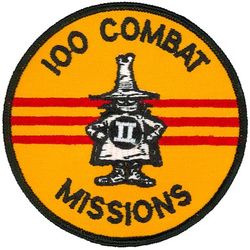 McDonnell Douglas F-4 Phantom II 100 Combat Missions
Possibly navy or postwar  patch.
