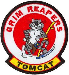 Fighter Squadron 101 (VF-101) F-14 Tomcat
Established as Fighter Squadron ONE HUNDRED ONE (VF-101) “Grim Reapers” on 1 May 1952. VF-101 merged with the Fleet All Weather Training Unit Atlantic (FAWTUALT) in Apr 1958. Disestablished on 30 Sep 2005. 

Grumman F-14A/B Tomcat, 1976-2005

