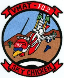 Marine Attack Training Squadron 102 (VMAT-102) Morale
VMAT-102 "Skyhawks"
1970's
A-4 Skyhawk
