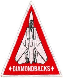 Fighter Squadron 102 (VF-102) F-14 Tomcat
Established as Attack Squadron THIRTY SIX (VA-36) on 1 Jul 1955 and redesigneated Fighter Squadron ONE ZERO TWO (VF-102) "Diamondbacks" (Second VF-102) on the same day. It should be noted that on the same day the old VF-102 was redesignated VA-36. This unit is separate from VA-36 that was established on 1 Jul 1955. Redesignated Strike Fighter Squadron ONE ZERO TWO (VFA-102) in 2005.

Grumman F-14 Tomcat
