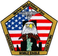 102d Fighter Wing Operation NOBLE EAGLE
