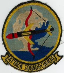 Attack Squadron 104 (VA-104)
VA-104 "Hell’s Archers"
1953-1959
Vought F4U-5 Corsair
Douglas AD-6 Skyraider 
