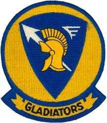 Fighter Squadron 62 (VF-62) & Attack Squadron 106 (VA-106)
Established as Bomber-Fighter Squadron SEVENTEEN (VBF-17) on 2 Jan 1945. Redesignated Fighter Squadron SIX B (VF-6B) on 15 Nov 1946; Fighter Squadron SIXTY TWO (VF-62) on 28 Jul 1948; Attack Squadron ONE HUNDRED SIX (VA-106) (2nd) on 1 Jul 1955. Disestablished on 7 Nov 1969.

Grumman F8F-2/1B Bearcat, 1948-1950
McDonnell F2H-2 Banshee, 1950-1955
Grumman F9F-8B Cougar, 1955-1958
A4D-2 04 Jun 1958
A-4C 18 Dec 1962
A-4E Nov 1966
A-4B Feb 1969
A-4C Mar 1969

Insignia. Approved on 16 Apr 1952

Deployments.
27 Oct 1949-23 Nov 1949 USS Franklin D. Roosevelt (CVB-42) CVG-6, F8F-2,  NorLant
15 May 1951-04 Oct 1951 USS Oriskany (CV-34) CVG-4, F2H-2, Med
19 Apr 1952-12 Oct 1952 USS Coral Sea (CVB-43) CVG-4, F2H-2, Med
26 Apr 1953-04 Dec 1953 USS Lake Champlain (CV-39) CVG-4, F2H-2, Korea/WestPac/Med
07 Jul 1954-20 Dec 1954 USS Coral Sea (CVB-43) CVG-10, F2H-2, Med
13 Aug 1956 11 Feb 1957 USS Coral Sea (CVB-43) CVG-10, F9F-8B, Med
07 Aug 1959 26 Feb 1960 USS Essex (CVA-9) CVG-10, A4D-2, Med
06 Sep 1960 20 Oct 1960 USS Shangri-La (CV-38) CVG-10, A4D-2, NorLant
02 Feb 1961 15 May 1961 USS Shangri-La (CV-38) CVG-10, A4D-2, Med
07 Feb 1962 28 Aug 1962 USS Shangri-La (CV-38) CVG-10, A4D-2, Med
01 Oct 1963 23 May 1964 USS Shangri-La (CV-38) CVW-10, A-4C, Med
15 Feb 1965 20 Sep 1965 USS Shangri-La (CV-38) CVW-10, A-4C, Med
11 Mar 1966 26 Oct 1966 USS Saratoga (CVA-60) CVW-3, A-4C, Med
06 Jun 1967 15 Sep 1967 USS Forrestal (CVA-59) CVW-17, A-4E, WestPac/Vietnam
04 Jun 1968 08 Feb 1969 USS Intrepid (CVS-11) CVW-10, A-4E, WestPac/Vietnam
03 Sep 1969 09 Oct 1969 USS Independence (CVA-62) CVW-7, A-4C, NorLant

