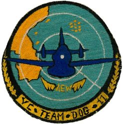 Composite Squadron 11 (VC-11) Detachment D CVG-15 Western Pacific Cruise 1956
Established as Airborne Early Warning Squadron 1 (VAW-1) on 6 Jul 1948: Composite Squadron 11 (VC-11) in Sep 1948: Airborne Early Warning Squadron 11 (VAW-11) on 11 Jul 1956: Airborne Early Warning Squadron 111 (VAW-111)  on 13 Apr 1967. Disestablished on 1 Jun 1977. Established on 1 Oct 1986. Disestablished 29 Apr 1988.

Douglas AD-5W Skyraider

Deployment: 23 Apr-15 Oct 1956, USS Wasp (CV-18), CVG-15, AD-5W

