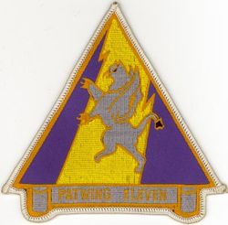 Patrol and Reconnaissance Wing 11 (PATWING 11)
Established as Patrol and Reconnaissance Wing ELEVEN on 15 Aug 1942. Redesignated Fleet Air Wing ELEVEN (FAW-11) on 1 Nov 1942; Patrol Wing ELEVEN (PATWING 11) on 30 Jun 1973; Patrol and Reconnaissance Wing (COMPATRECONWING ELEVEN)(CPRW-11) in 1998.

