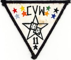 Carrier Air Wing 11 (CVW-11)
Established as Carrier Air Group ELEVEN (CVG-11) on 10 Oct 1942. Redesignated Carrier Air Wing ELEVEN (CARAIRWING ELEVEN) (CVW-11) on 20 Dec 1963-.
