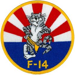 Fighter Squadron 111 (VF-111) F-14 Tomcat
VF-111 "Sundowners"
1977-1995
Established as VA-156 on 4 Jun 1956; VF-111 20 Jan 1959-30 Sep 1995. The day after the disestablishment of the first VF-111, VA-156 assumed VF-111's designation.
Grumman F-14A Tomcat

