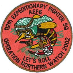 112th Expeditionary Fighter Squadron Operation NORTHERN WATCH
