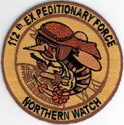 112th Expeditionary Fighter Squadron Operation NORTHERN WATCH
Keywords: desert