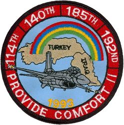 114th Fighter Wing, 140th Fighter Wing, 185th Fighter Wing, 192d Fighter Wing Operation PROVIDE COMFORT II 
