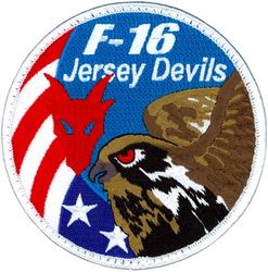 119th Fighter Squadron F-16 Swirl

