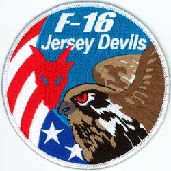 119th Fighter Squadron F-16 Swirl
