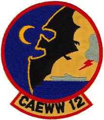 Carrier Airborne Early Warning Wing 12 (CAEWW-12)
Established as Carrier Airborne Early Warning Squadron TWO (VAW-2) on6 Jul 1948. Redesignated Composite Squadron TWELVE (VC-12) on 1 Oct 1948; Carrier Airborne Early Warning Squadron TWELVE (VAW-12) on 2 Jul 1956. Reorganized as Carrier Airborne Early Warning Wing TWELVE (CAEWW-12) on 1 Apr 1967 to command all Atlantic Fleet AEW efforts.

