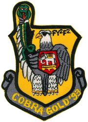 12th Fighter Squadron Exercise COBRA GOLD 1993
