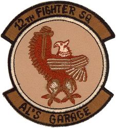 12th Fighter Squadron Operation SOUTHERN WATCH
Keywords: desert