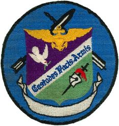 Fighter Squadron 112 (VF-112)
Established as Bomber-Fighter Squadron ELEVEN (VBF-11) on 9 Apr 1945. Redesignated Fighter Squadron TWELVE A (VF-12A) on 15 Nov 1946. Redesignated Fighter Squadron ONE HUNDRED TWELVE (VF-112) on 15 Jul 1948. Redesignated Attack Squadron ONE HUNDRED TWELVE (VA-112) on 15 Feb 1959. Disestablished on 10 Oct 1969. The first squadron to be assigned the designation VA-112.

Grumman F8F-1/2 Bearcat, 1946-1950
Grumman F9F-2/2B/3/5 Panther, 1950-1954
Grumman F9F-6/8/8B Cougar, 1954-1957
McDonnell F3H-2M Demon, 1957-1959

Insignia approved on 12 Jul 1948.

Deployments:
5 Jul 1950-26 Mar 1951,	 USS Philippine Sea (CV-47), CVG-11, F9F-2B, Western Pacific (Korea)
26 Mar 1951-7 Apr 1951, USS Valley Forge, (CV-45), CVG-11, F9F-2B, Western Pacific (Korea)
31 Dec 1951-8 Aug 1952, USS Philippine Sea (CV-47), CVG-11, F9F-2B, Western Pacific (Korea)	
1 Jul 1953-18 Jan 1954, USS Kearsage (CVA-33), CVG-11, F9F-5, Western Pacific 
7 Oct 1954-12 May 1955, USS Kearsage (CVA-33), CVG-11, F9F-6, Western Pacific
16 Jul 1956-26 Jan 1957, USS Essex (CVA-9), CVG-11, F9F-8B, Western Pacific	
4 Oct 1958-16 Feb 1959, USS Ticonderoga (CVA-14) ATG-1, F3H-2, Western Pacific

