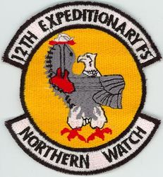 12th Expeditionary Fighter Squadron Operation NORTHERN WATCH
