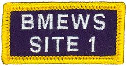 12th Space Warning Squadron Ballistic Missile Early Warning System Site 1 Pencil Pocket Tab

