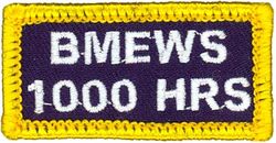 12th Space Warning Squadron Ballistic Missile Early Warning System 1000 Hours Pencil Pocket Tab
