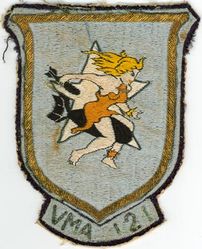 Marine Attack Squadron 121 (VMA-121)
Established as Marine Fighting Squadron 121 (VMF-121) on 24 Jun 1941. Deactivated on 9 Sep 1945. Redesignated Marine Attack Squadron 121 (VMA-121) in 1951; Marine Attack Squadron 121 (VMA(AW)-121) in 1969; Marine Fighter Attack Squadron (All Weather) 121 (VMFA(AW)-121) on 8 Dec 1989; Marine Fighter Attack Squadron 121 (VMFA-121) in Nov 2012-.

Grumman F8F Bearcat, 1951-
Douglas AD Skyraider, 1951-1957



