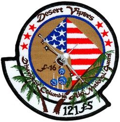 121st Fighter Squadron Operation SOUTHERN WATCH
