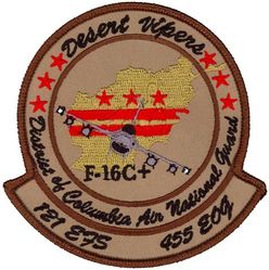 121st Expeditionary Fighter Squadron 
Keywords: desert