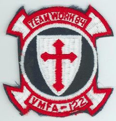 Marine Fighter Attack Squadron 122 (VMFA-122) Morale
Established as Marine Fighting Squadron 122 (VMF-122) on 1 Mar 1942. Deactivated between Jul-Oct 1946. Reactivated in Nov 1947. Redesignated Marine Fighter Attack Squadron (All-Weather) 122 (VMFA(AW)-122) in 1962; Marine Fighter Attack Squadron 122 (VMFA-122) in 1965-.

McDonnell Douglas F-4B/S Phantom II, 1965-1986

