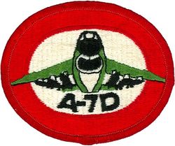 124th Tactical Fighter Squadron A-7D
