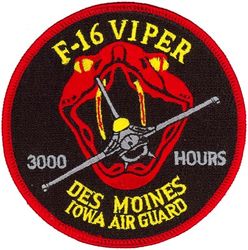 124th Fighter Squadron F-16 3000 Hours
