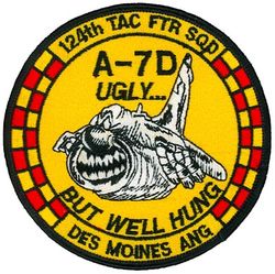 124th Tactical Fighter Squadron A-7D
