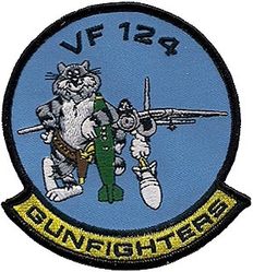 Fighter Squadron 124 (VF-124) F-14 Tomcat
Established as Fighter Squadron FIFTY THREE (VF-53) (2nd) on 16 Aug 1948. Redesignated Fighter Squadron ONE TWENTY FOUR (VF-124) (2nd) “Gunfighters” on 11 Apr 1958. Disestablished on 30 Sep 1994.

Grumman F8F-1 Bearcat, 1948-1949
Vought F4U-4B Corsair, 1949-1951
Grumman F9F-8 Cougar, 1955-1957
North American FJ-3M Fury, 1957-1958
Vought F8U-1/F-8C/D/E/H/J Crusader, 1958-1972
Grumman F-14 Tomcat, 1972-1994

