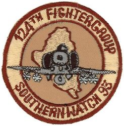124th Fighter Group F-4G Operation SOUTHERN WATCH 1993
Keywords: desert