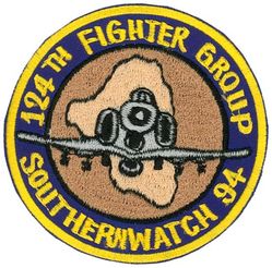 124th Fighter Group Operation SOUTHERN WATCH 1994

