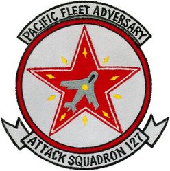 Attack Squadron 127 (VA-127)
VA-127 "Desert Bogeys"
1962-1970's
Grumman TF-9J (prevously F9F-8T) Cougar.
Douglas TA-4F; A-4F; A-4E; TA-4J Skyhawk.
Northrop F-5 Tigger II

24 Jul 1961: VF-126 detachment arrives at NAS Lemoore.
15 Jun 1962: VA-127 is formed from the VF-126 detachment.
01 Mar 1987: VA-127 is redesignated VFA-127.
23 Mar 1996: VFA-127 is disestablished.

