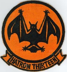 Heavy Attack Squadron 13 (VAH-13)  
Established as Heavy Attack Squadron THIRTEEN (VAH-13) "Bats" on 3 Jan 1961. Redesignated Reconnaissance Attack Squadron THIRTEEN (RVAH-13) on 1 Nov 1964. Disestablished on 30 Jun 1976.
Douglas A3D-2 Skywarrior, 1961-1964
North American RA-5C Vigilante, 1964-1976

