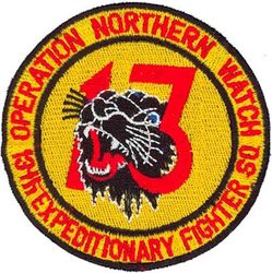 13th Expeditionary Fighter Squadron Operation NORTHERN WATCH
