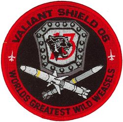 13th Fighter Squadron Exercise VALIANT SHIELD 2006
Held at Andersen AFB, Guam.
