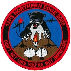 13th Expeditionary Fighter Squadron Exercise NORTHERN EDGE 2008
