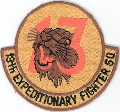 13th Expeditionary Fighter Squadron 
Keywords: desert