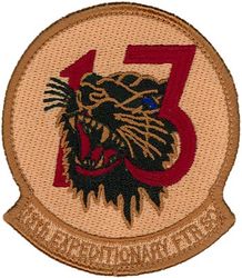 13th Expeditionary Fighter Squadron 
Keywords: desert