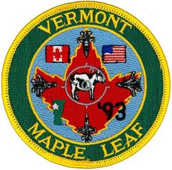 134th Fighter Squadron Exercise MAPLE LEAF 1993 
