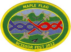 134th Fighter Squadron Exercise MAPLE FLAG 2012 
