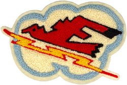 136th Fighter-Interceptor Squadron
Constituted 482nd Bombardment Squadron (Dive) on 3 Aug 1942. Activated on 10 Aug 1942. Redesignated: 503rd Fighter-Bomber Squadron on 10 Aug 1943; 503rd Fighter Squadron on 30 May 1944. Inactivated on 7 Nov 1945. Redesignated 136th Fighter Squadron, and allotted to NY ANG, on 24 May 1946. 136th Fighter Squadron (SE) extended federal recognition on 8 Dec 1948. Redesignated: 136th Fighter Interceptor Squadron on 1 Mar 1951; 136th Tactical Fighter Squadron on 10 Nov 1958; 136th Fighter Interceptor Squadron on 15 Jun 1971; 136th Fighter Squadron on 15 Mar 1992; 136th Air Refueling Squadron in Mar 1994; 136th Airlift Squadron on 1 Apr 2008-.

Emblem approved on 7 Aug 1951.

