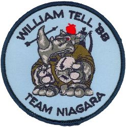 136th Fighter-Interceptor Squadron William Tell Competition 1988
