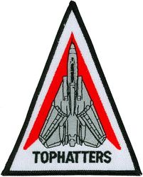 Fighter Squadron 14 F-14 Tomcat
VF-14 "Tophatters"
1990's-2001
Grumman F-14A Tomcat 
